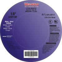 5XLD4 Depressed Ctr Whl, T42, 4.5x1/8x5/8-11, AO