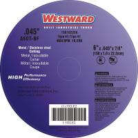 5XLE2 Abrsv Cut Whl, 6In D, 0.045In T, 7/8In AH