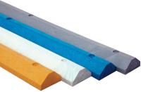 5XPP7 Parking Curb, 6x3 1/2x48In, White