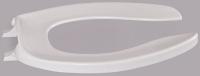 5XTF2 Toilet Seat, Elongated, Open Front, White