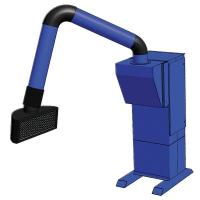 5YAL0 Fume/Smoke Collector, 74x34, 8x10, Lg