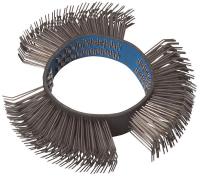 5YAR6 Wire Wheel, Coarse, 4 In, Steel, 4500 RPM