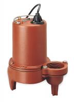 5YE98 Pump, Sewage, 1hp, 9a