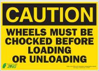 5YFZ2 Caution Sign, 10 x 14In, BK/YEL, ENG, Text