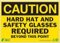 5YGA3 Caution Sign, 10 x 14In, BK/YEL, ENG, Text