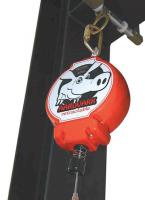 5YGG7 Slf-Rtrctng Lifeline, 25 ft, Glvnzed Steel
