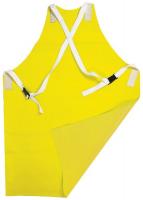 5YGK7 Flame-Resistant Ins. Apron, Yellow, 42 In