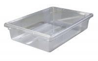 5YGN9 Food Storage Box, 26x18, Clear, PK 6