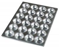 5YGY5 Muffin Pan, 24 Cup, 3 oz., PK 12