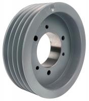 10Y297 V-Belt Pulley, QD, 9.35 In OD, 4 Groove