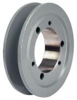 5YKD9 V-Belt Pulley, QD, 3.75 In OD, 1 Groove