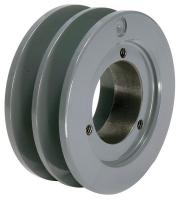 5YKE4 V-Belt Pulley, QD, 3.95 In OD, 2 Groove