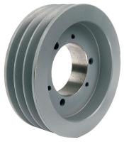 5YKW8 V-Belt Pulley, QD, 10.3 In OD, 3 Groove