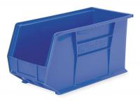 5YM91 Stack &amp; Hang Bin, H 9, W 8 1/4, D 18, Blue