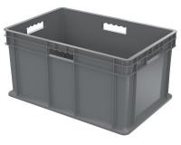 5YN14 Container, Solid Side/Base, 2.65 cu ft, Gry