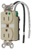 5Z829 Receptacle, TR Duplex, 15A, IV, Hospital