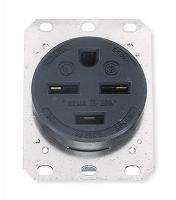 5Z889 Receptacle, 30 A, 250 V