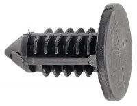 5ZDN0 Push In Rivet, Hole Size 5 mm, Gray, PK50