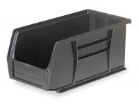 5ZL02 Stack &amp; Hang ESD Bin, 7x8 1/4 x14 3/4, Blk