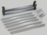 5ZKE0 Louver Set, Gray, 13-1/8 In. H, Vertical