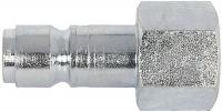 5ZVJ2 Coupler Plug, 1/4 In FNPT, Body 1/4 In, PK2