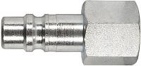 5ZLR0 Coupler Plug, 1/4 In FNPT, Body 1/4 In, PK2