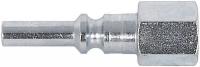 5ZLR5 Coupler Plug, 1/4 In FNPT, Body 1/4 In, PK2