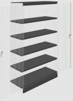 5ZM34 Shelf &amp; Top, Gray