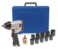 5ZR88 Air Impact Wrench Kit, 1/2 In., 7000 rpm