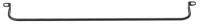 5ZVY5 Strain Relief Bar, Steel, 19 In
