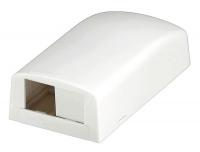 5ZWA2 Surface Mount Box, Mini Com, 2Port, White