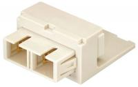 5ZWG1 Adapter, Duplex SC Fiber, Electric Ivory