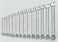 5ZWK9 Combo Wrench Set, Full Polish, 7-21mm, 14Pc