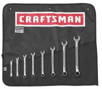 5ZWL2 Combination Wrench Set, Satin, 8-19mm, 8 Pc