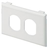 5ZWX6 Raceway Plate, T70, Single Gang, White