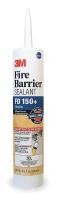 2UYC8 Fire Barrier Sealant Caulk, 10.1 oz.