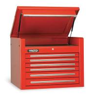 1ZMK1 Tool Chest, 34 Wx25 Dx27 In H, 6 Drawers