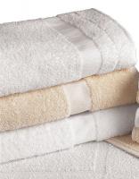 11W234 Bath Towel, White, 24x50, PK 12