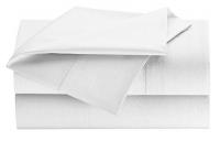 15V576 Fitted Sheet, Twin, White, PK 24