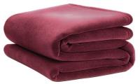 5ZXX1 Blanket, Full, 80x90 In., Cranberry, PK4