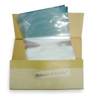 5ZZ55 Heat Activated Shrink Bag, 8 In. W, PK500