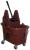 5CJK4 - Mop Bucket and Wringer, Brown, Down Press Подробнее...