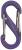 5GAJ9 - Carabiner Clip, 1-3/16 In., Plastic, Purple Подробнее...