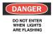 5GJ10 - Danger Sign, 10 x 14In, R and BK/WHT, ENG Подробнее...