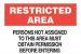 5GK06 - Security Sign, 10 x 14In, BK and R/WHT, ENG Подробнее...