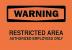 5GK20 - Warning Sign, 7 x 10In, BK/ORN, ENG, Text Подробнее...