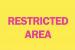 5GK69 - Admittance Sign, 10 x 14In, R/YEL, ENG, Text Подробнее...