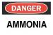 5GL09 - Danger Sign, 7 x 10In, R and BK/WHT, AMNA Подробнее...