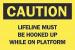 5GM12 - Caution Sign, 10 x 14In, BK/YEL, ENG, Text Подробнее...