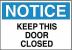 5GN25 - Notice Sign, 7 x 10In, BL and BK/WHT, ENG Подробнее...